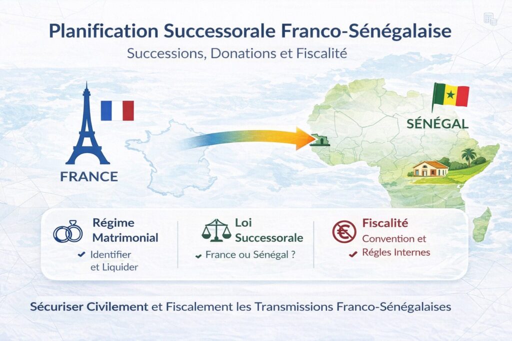 Planification successorale franco-sénégalaise : sécuriser le civil et la fiscalité
